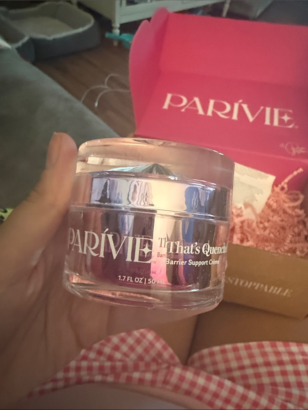 Parivie That's Quench Barrier Support Creme - Pink Jar